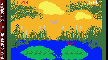 Intellivision - Frog Bog © 1982 Mattel - Gameplay