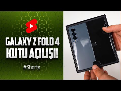 40.000 TL'lik Samsung Galaxy Z Fold 4 kutu açılışı!