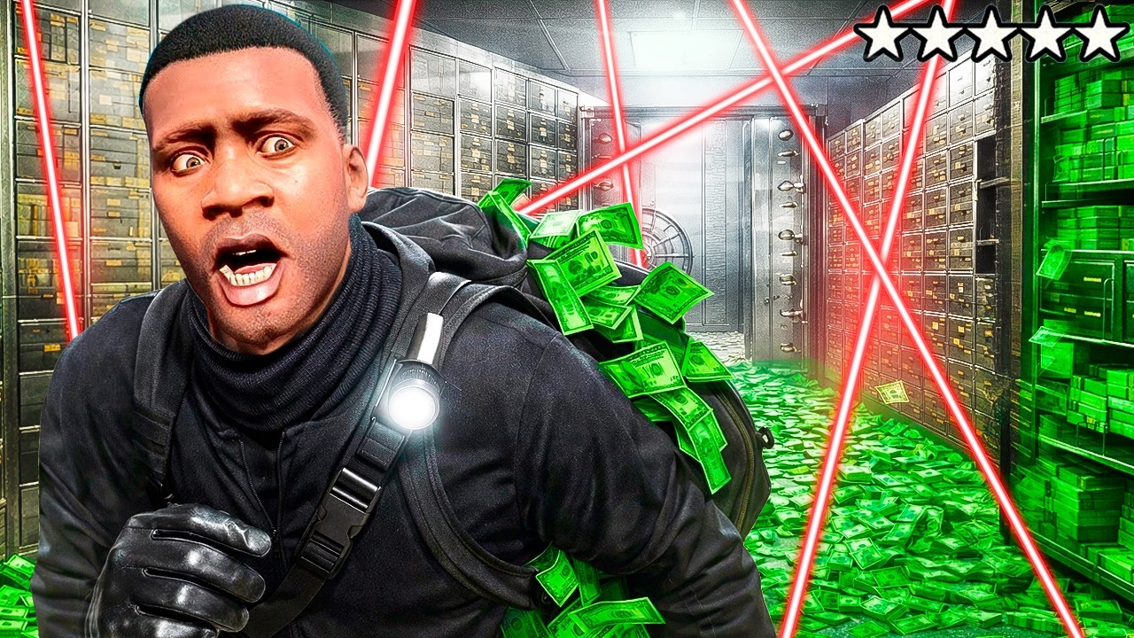 САМОЕ БЕЗУМНОЕ ОГРАБЛЕНИЕ БАНКА в ГТА 5! РЕАЛЬНАЯ ЖИЗНЬ ВОРОВ ОБЗОР МОДА GTA 5 ОНЛАЙН