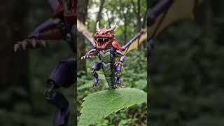 Ladybug + Caraxes + Meta Ridley Hybrid vs war