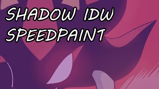 Shadow the Hedgehog - Speedpaint