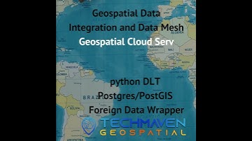 Geospatial Data Integration and Data Mesh Geospatial Cloud Serv