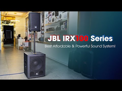 Активний звуковий комплект JBL IRX112 FULL SET, видео 3