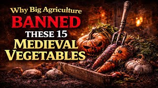 Why Big Agriculture Banned These 15 Medieval Vegetables | Slow History for Sleep