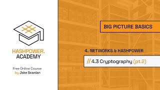 Bitcoin Course | Big Picture Basics 4.3 - Cryptography pt2