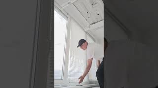 Window blind #Curtains #Cornice #Installation #Mounting #Roman curtains #Roller blinds #жалюзи