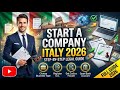 How to Start a Company in Italy  Complete Legal Step by Step Guide 2026