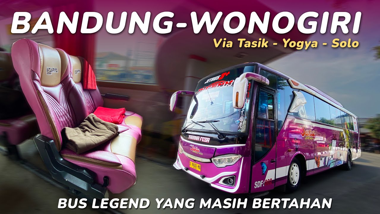 SANG LEGENDA yang Masih Tersisa, Jarang Terekspose | Trip Bandung - Wonogiri Naik Bus SUKA Part 1