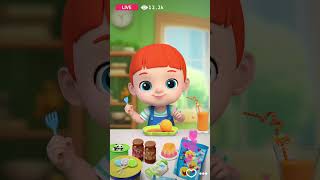It's so delicious—Domi just can't stop eating! 🤤 #BabyDomi #new #foryou  #food