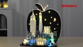 When the city lights up, the magic begins. β¨ Bring your #LEGO to life with #Briksmax lighting. π