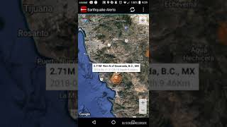 Ensenada, baja california, mexico earthquake june 11th, 2018