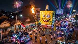 Keliling Takbiran 2026 Bareng Spongebob dan BuzzLightyear | Ai generated