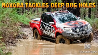 NISSAN NAVARA 4X4 IN DEEP MUD