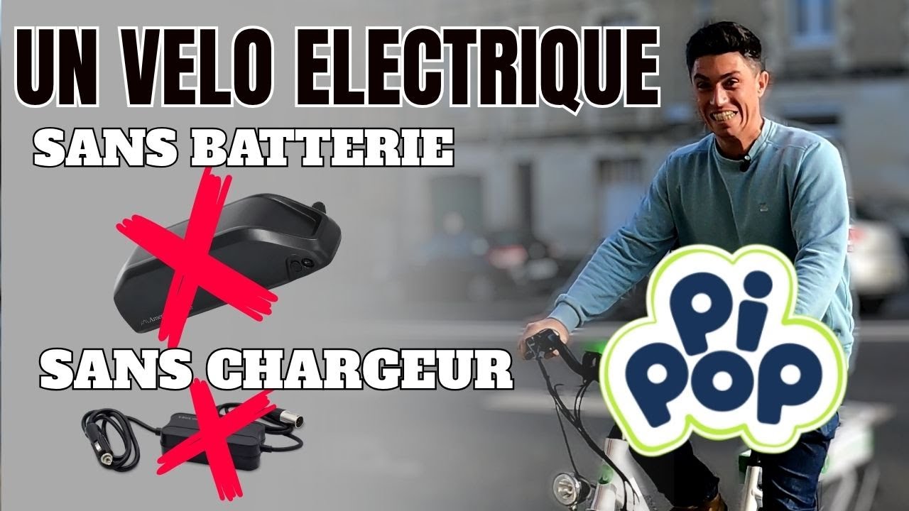 J'ai testé un vélo électrique qui se recharge en roulant Le Pipop — free download