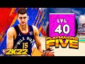 *NEW* 99 OVR “PLAYMAKING FIVE" BUILD is GAME-BREAKING on NBA 2K22