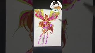 Redesigning WINX's Flora's BELIEVIX  #winx #cartoon #winxclub  #flora #fairy #bloom #nostalgia