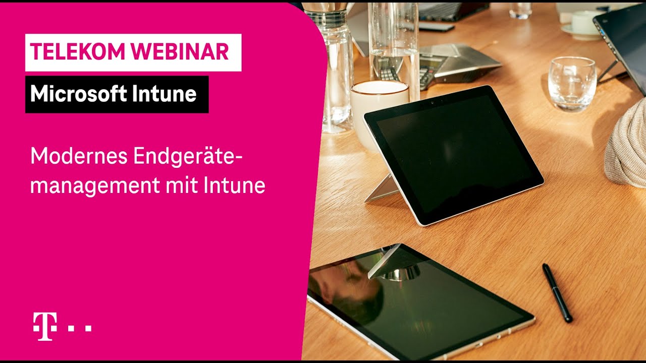 Telekom Webinar Microsoft Intune Modernes Endgeratemanagement Youtube