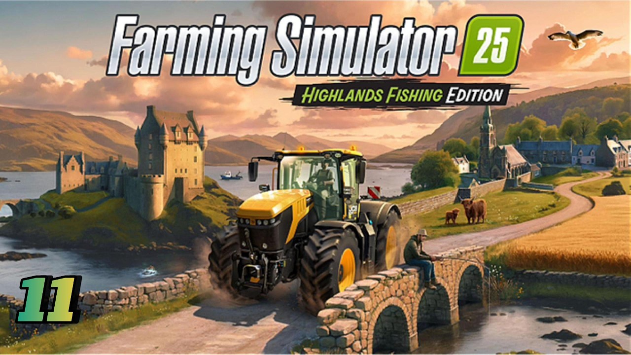 FS-25  KINLAIG #11 Перестройка на ферме. Лесопилка.