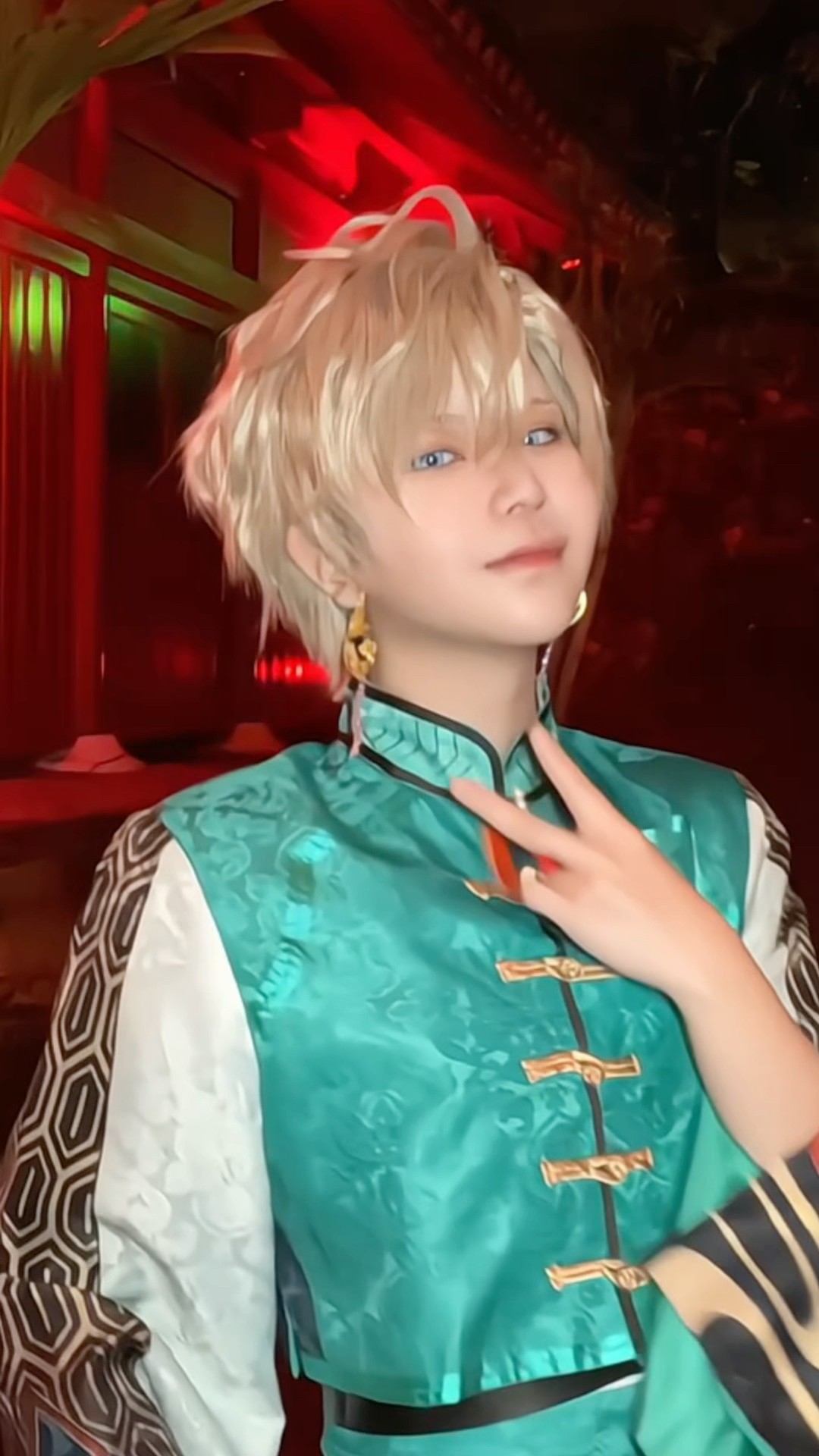 ダンス下手くそ頑張りました #にじさんじコスプレ #甲斐田晴コスプレ