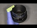 Cleaning lens elements In Mamiya-Sekor Z f=110mm 1:2.8 W for the RZ67 front and back lens group