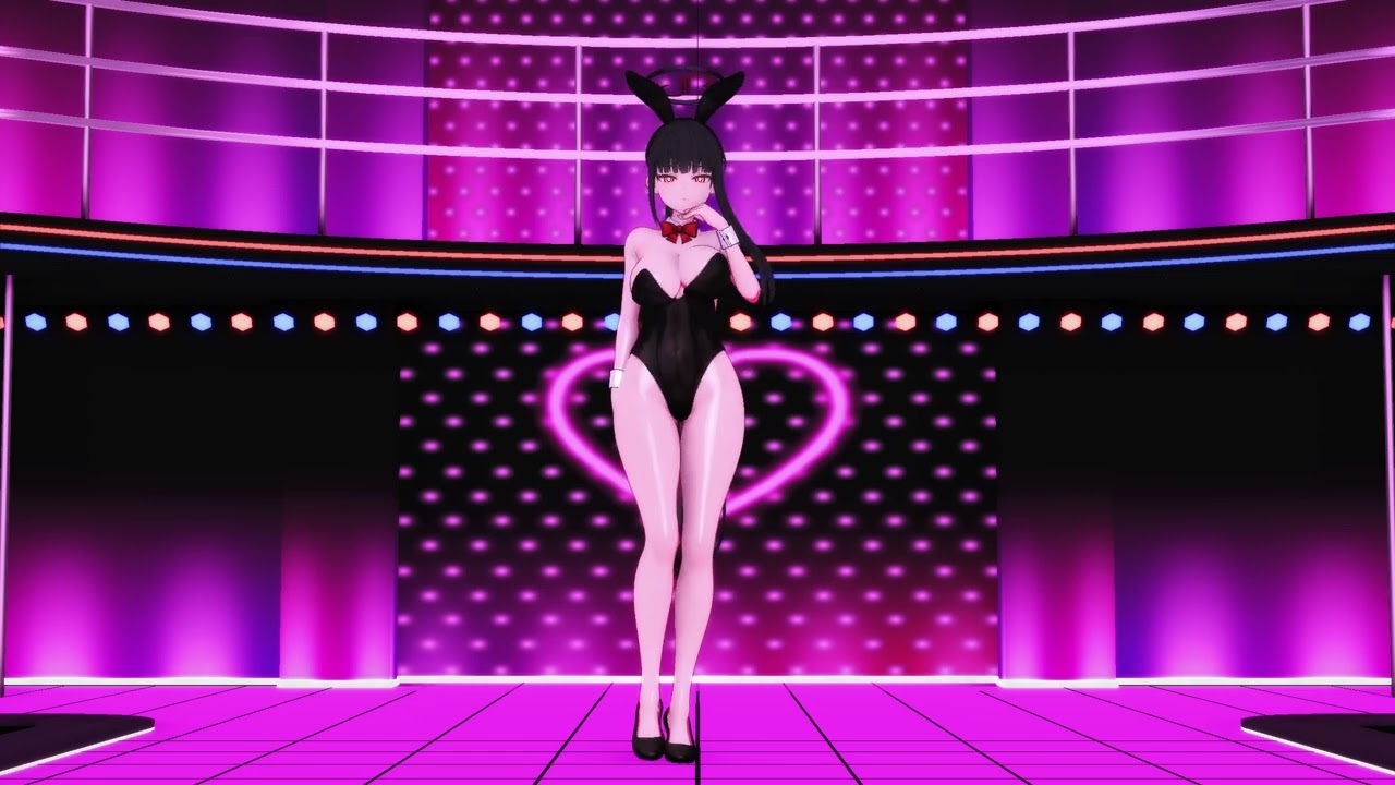 【Blue Archive MMD】T-ARA - Bunny Style【調月リオ】