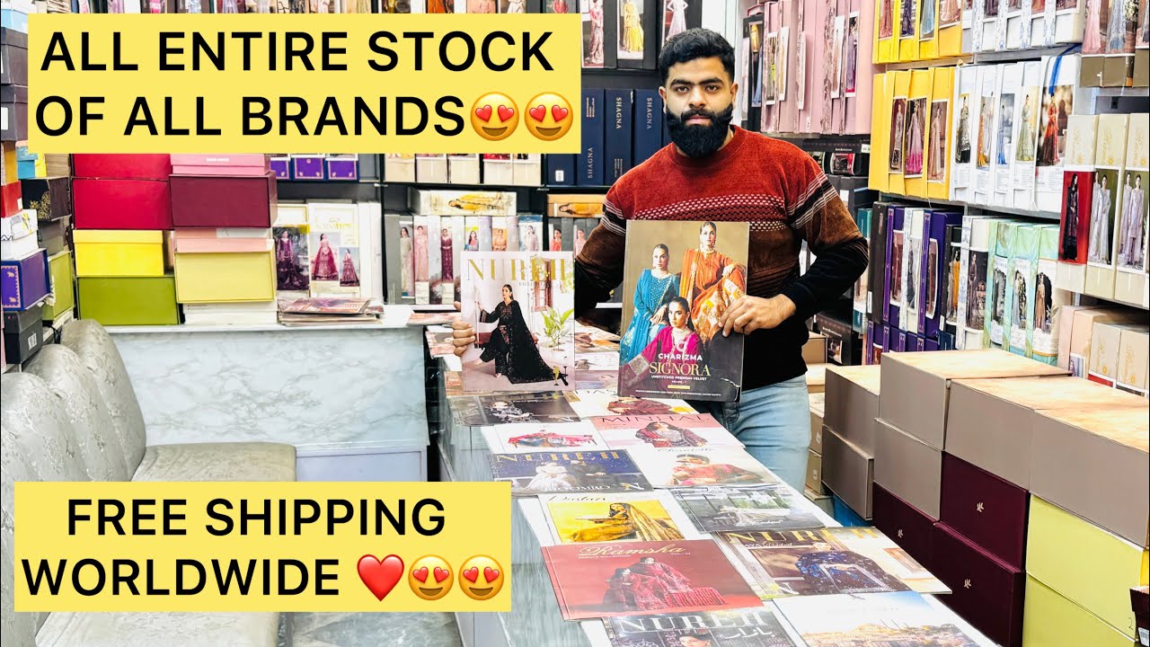 FREE INTERNATIONAL SHIPPING WORLDWIDE | ORIGINAL PAKISTANI WEDDING DESIGNER DRESSES 2025 