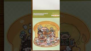 🍞 Cozy ASMR Bakery Scene with Stickers 🐷✨