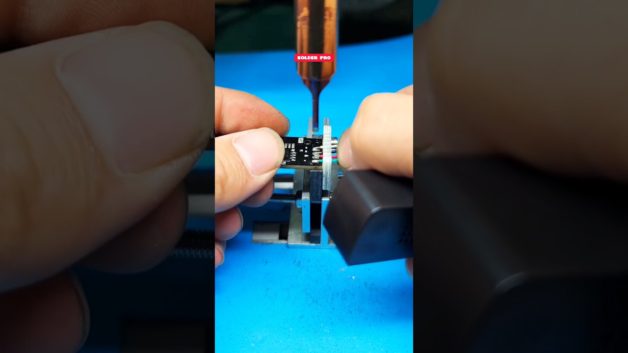 The Art of Tiny Connections: Professional Soldering 😍 