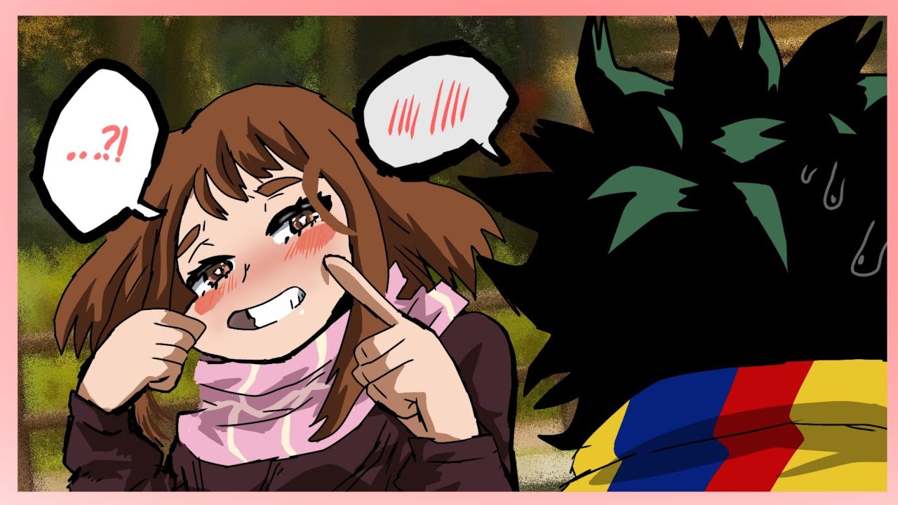 Uraraka's Pink cheeks (Deku and Uraraka Mini Episode)