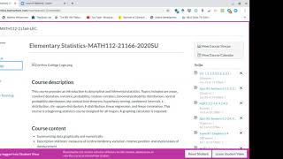 Math 112/5 Course Introduction and Navigation