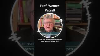 Ausschnitt. Prof. Werner Patzelt bei Welt. Über die AfD. shorts politik deutschland