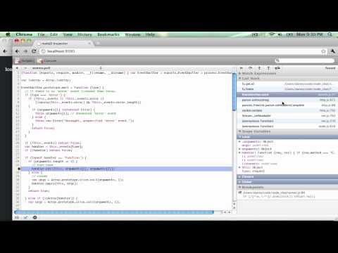 node-inspector UI overview (2 of n)