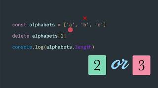 JavaScript  delete an array item