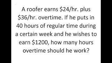 Applications of Equations