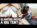 Glamping Inside A Tent | WahlieTV EP615