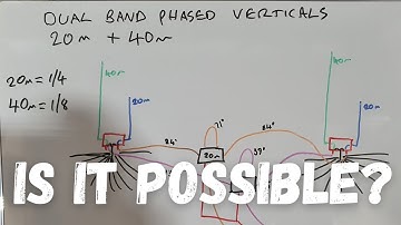 Dual Band HF Phased Verticals - Is It Possible?
