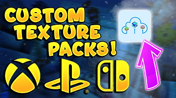 How To Get Custom Texture Packs On Minecraft Servers, Only One App Needed! (PS4, Xbox, Switch)