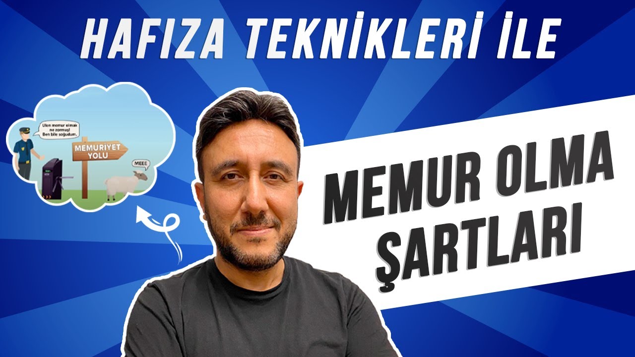 Memur Olma Şartları | Mehmet Eğit | HafızaTeknikleriyleKPSS - YouTube