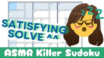 ASMR Explaining Killer Sudoku until you fall asleep (soft spoken, mouse clicks)
