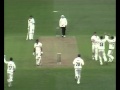Samit caught by davies off the bowling of white
