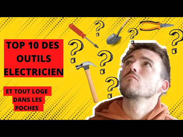 Outils d'un électricien