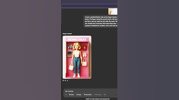 How to Create Barbie Action Figure using ChatGPT-4o