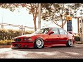 Stance BMW E36 - BMW E36 Sedan Airlifted Stance.