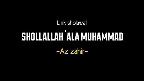 Lirik Sholawat shollallah 