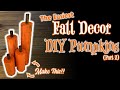 Easy DIY Fall Decor | Rustic Wood Pumpkins Using Scrap Wood (Part 2)