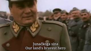 Hej Slaveni and Uz Maršala Tita, commemorating the death of Josip Broz Tito