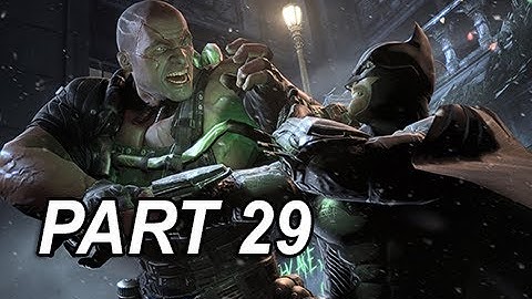 Batman Arkham Origins Gameplay Walkthrough - Part 29 Final Boss Bane (Let
