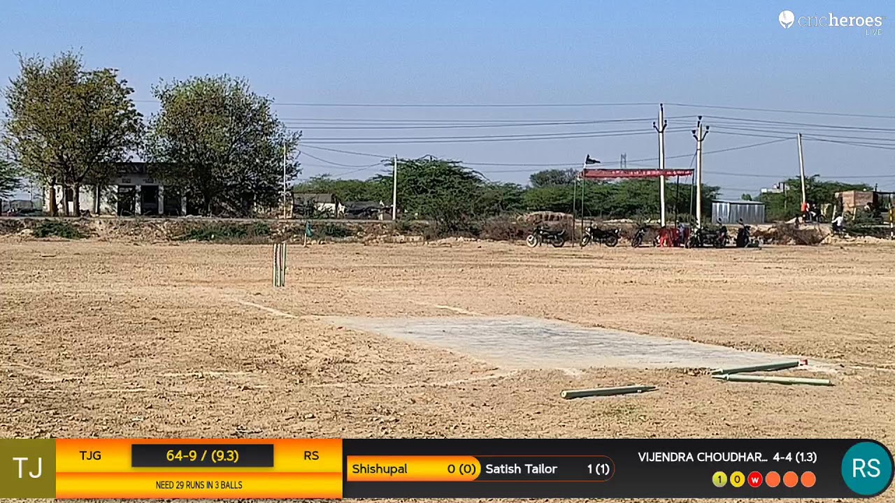 Rohit sports vs Team Jp Gurjer live cricket match | Pachewar Primier league season-01 live - Behind