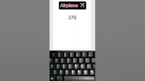 How to Make Airplane In MS Word#computer #tricks #windows #asmr #shortvideo #coding