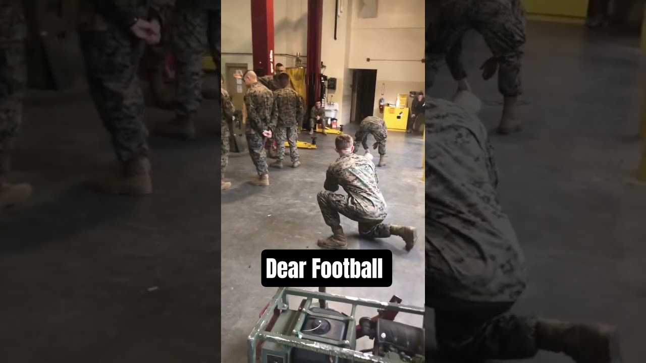 Dear Football Militaryeverything Marines Military